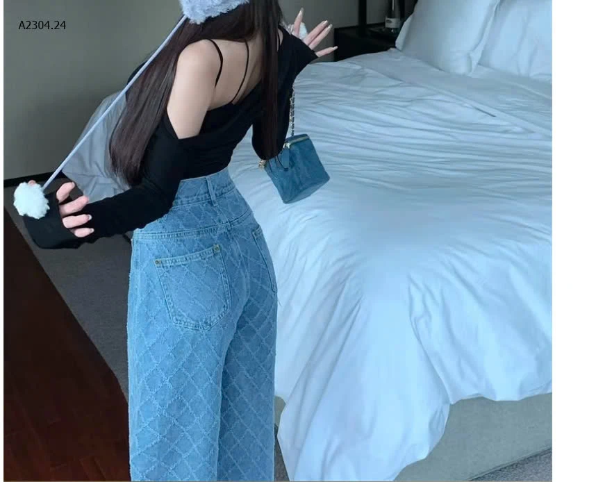 QUẦN JEAN NỮ ỐNG RỘNGsỉ 175k