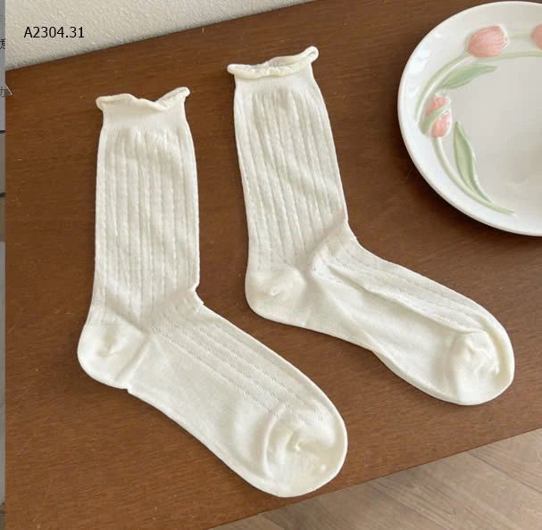 SET 5 ĐÔI TẤT REN NỮ QCCC -sỉ 62k/set 5 đôi mix mẫu