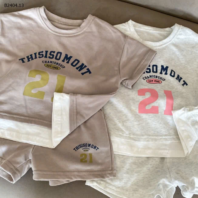 SET ĐỒ ĐÔI SỐ 21 CHO BÉ -sỉ 144k