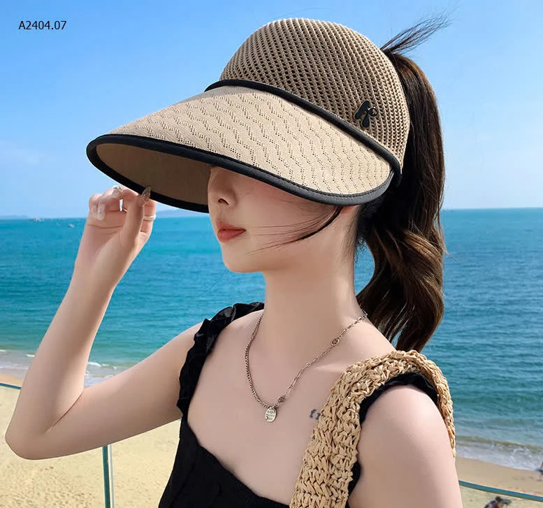 MŨ NẮNG NỬA ĐẦU VÀNH RỘNG-sỉ 48k