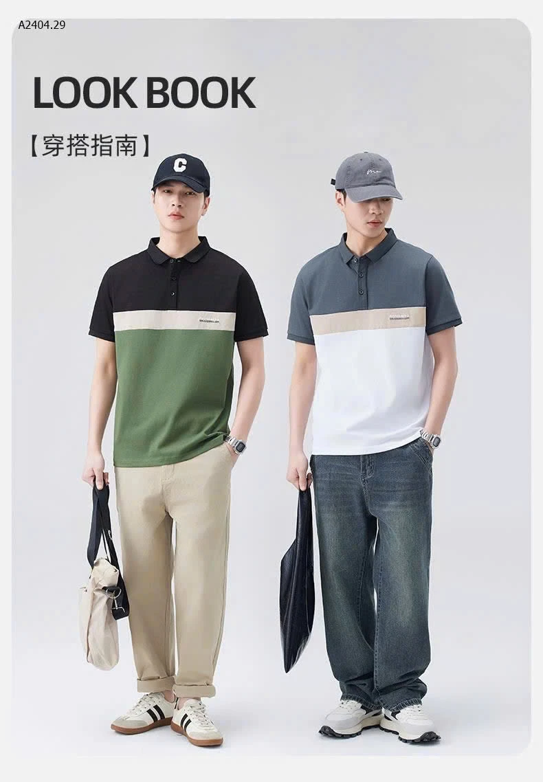 Áo polo nam SATAVAsỉ 320k