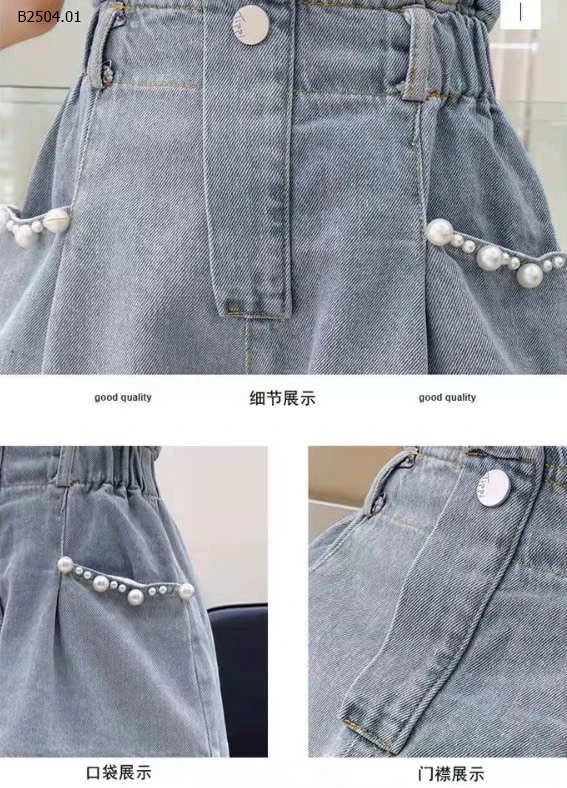 QUẦN SOOC JEAN BÉ GÁI-sỉ 75k