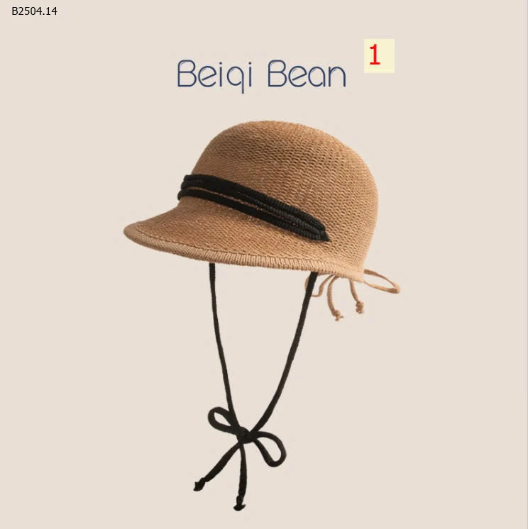 MŨ CHỐNG NẮNG PHỐI DÂY PHONG CÁCH HQ-sỉ 90k