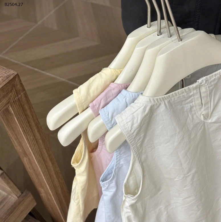 ÁO BABYDOLL NƠ SÁT NÁCH BG-sỉ 142k