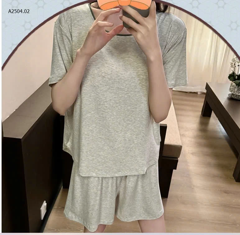 BỘ MẶC NHÀ TRƠN CHO NỮ -sỉ 182k