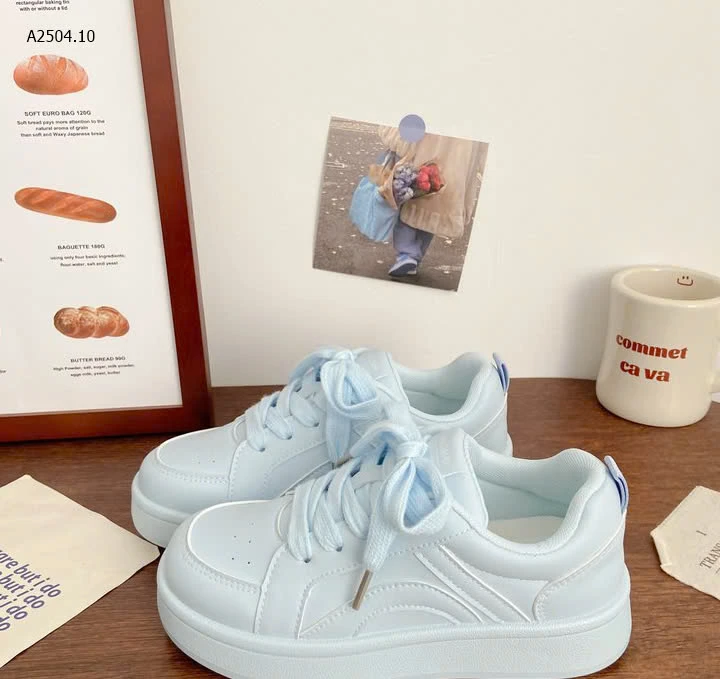 GIÀY THỂ THAO TRƠN MÀU -sỉ 139k