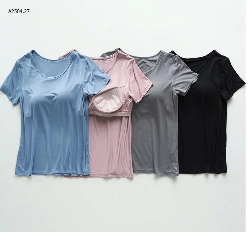 ÁO THUN COTTON MỀM MẶC NGỦ NỮ -sỉ 115k