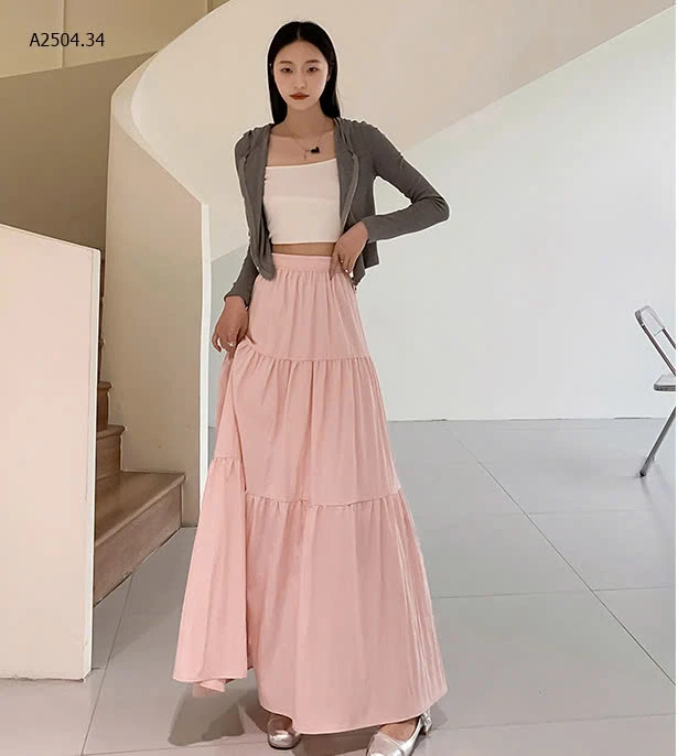 CHÂN VÁY LƯNG CHUN CHO NỮ -sỉ 98k