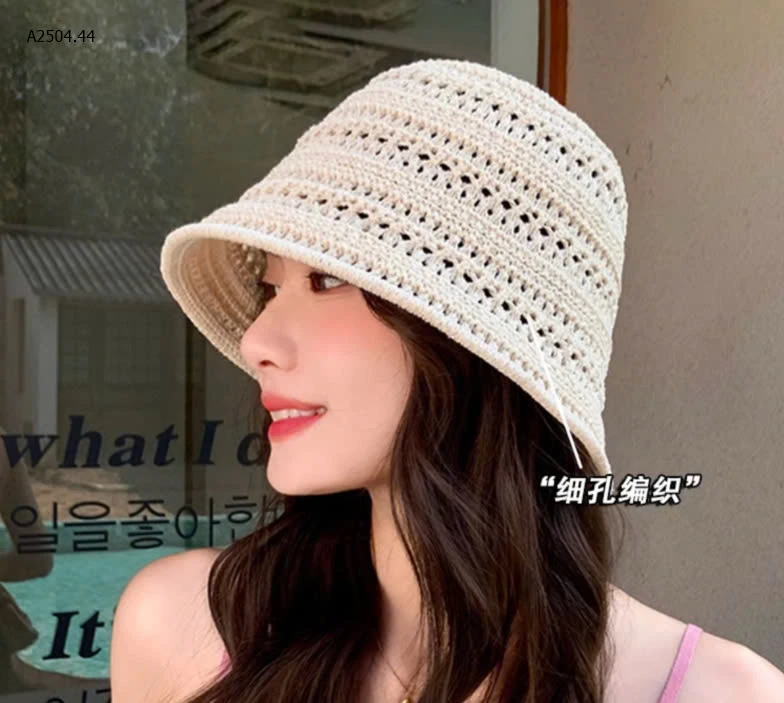 Mũ đan style vintage-sỉ 34k