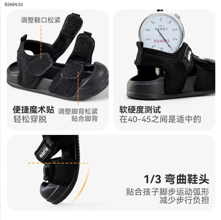 SANDAL MARIO BẢO VỆ MŨI CHÂN CHO BÉ-sỉ 127k