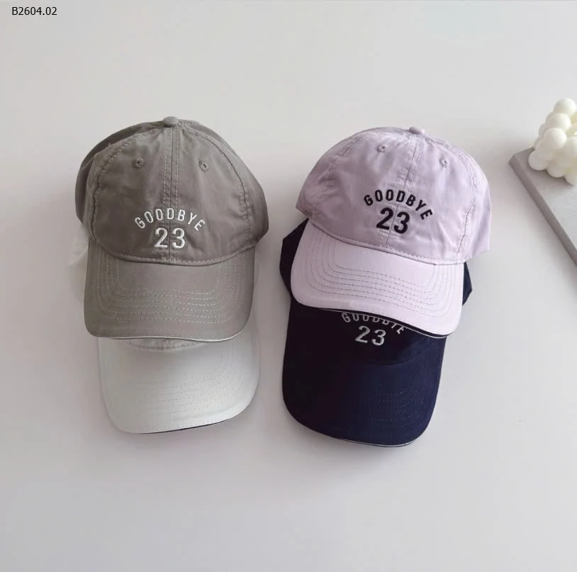 MŨ LƯỠI TRAI SỐ 23 CHO BÉ-sỉ 87k