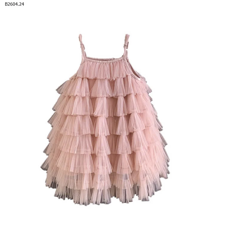 VÁY DÂY VOAN TẦNG BG-sỉ 186k