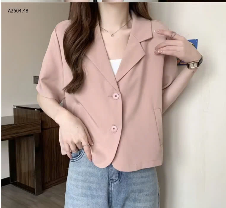 ÁO BLAZER CỘC TAY CHO NỮ -sỉ 103k