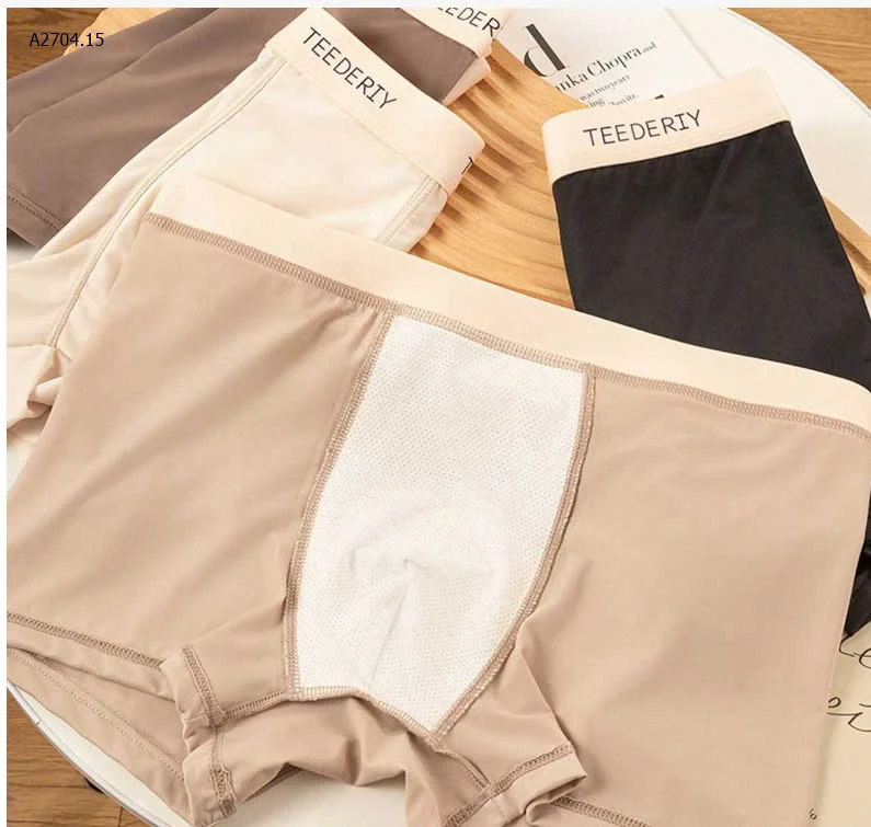 SET 4 QUẦN SỊP ĐÙI NAM TEEDERITY-sỉ 85k/set 4c mix màu