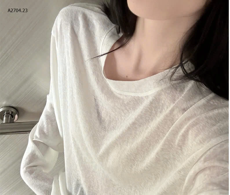 ÁO THUN MỎNG DÀI TAY CHO NỮ -sỉ 110k