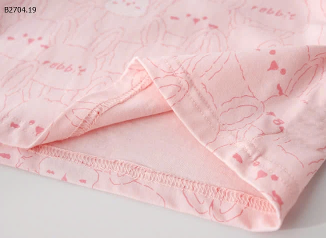 ÁO CHO BÉ GÁI HOẠ TIẾT THỎ-sỉ 85k