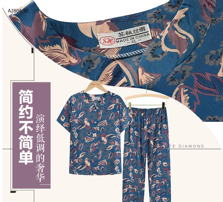 BỘ ĐỒ QUẦN DÀI TRUNG NIÊN-sỉ 145k