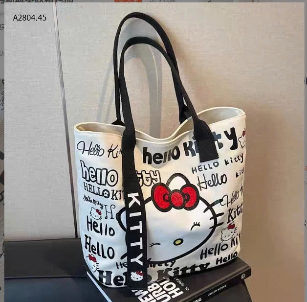 TÚI VẢI HOẠT HÌNH Hellokitty-sỉ 60k