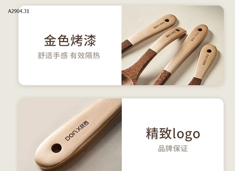 Combo 4 thìa nấu bếp xịn xò -sỉ 185k