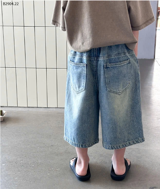 Quần sooc jean ambb cho bé-sỉ sz 90-150 : 164k                 sz 160 : 178k 