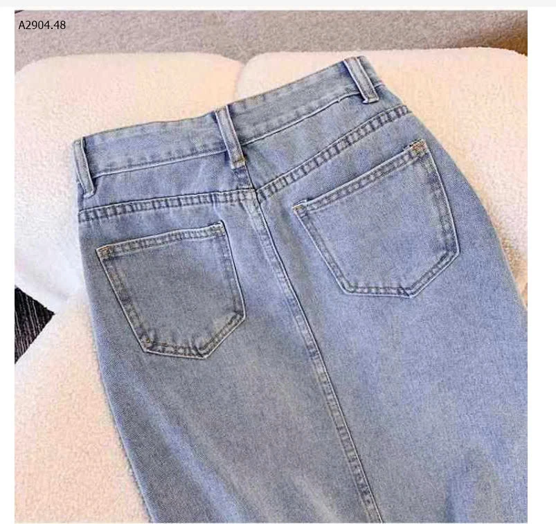Chân váy denin cạp cao-sỉ 133k