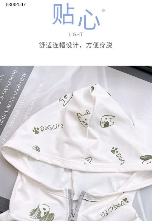 ÁO CHỐNG NẮNG CHO BÉ-sỉ 67k