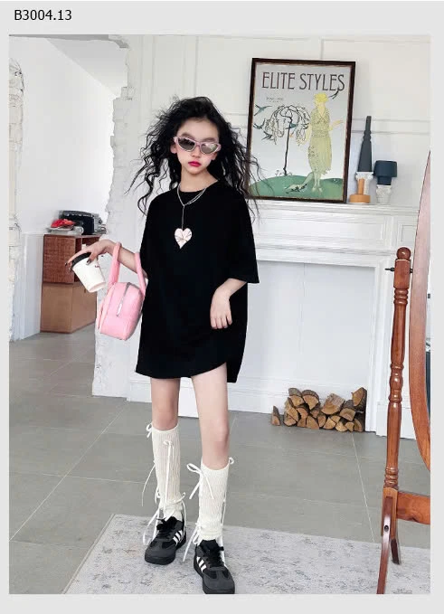 ÁO THUN DÁNG DÀI BÉ GÁI -sỉ 150k