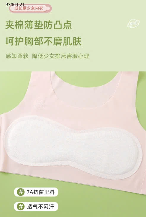 ÁO LÓT LÁ CHO BÉ GÁI -sỉ 38k