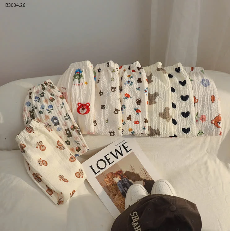 QUẦN BO ỐNG CHỐNG MUỖI CHO BÉ-sỉ 50k