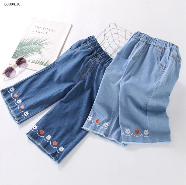 QUẦN JEAN THÊU CHO BÉ-sỉ 135k