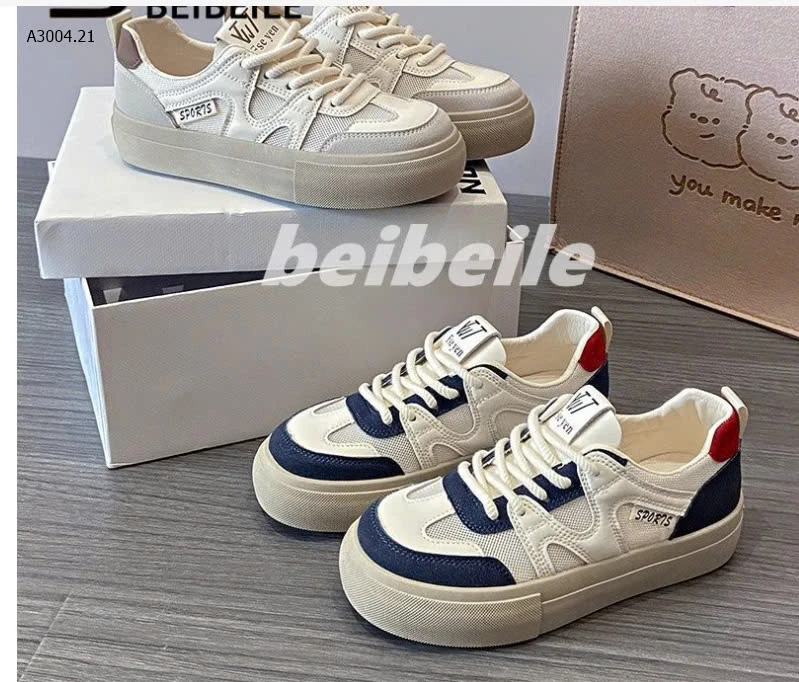 GIÀY THỂ THAO PHỐI MÀU CHO NỮ -sỉ 129k