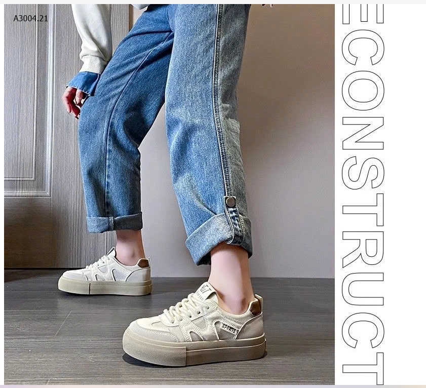 GIÀY THỂ THAO PHỐI MÀU CHO NỮ -sỉ 129k