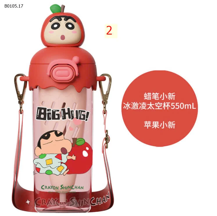 BÌNH NƯỚC NHỰA CRAYON SHIN CHAN -sỉ 169k