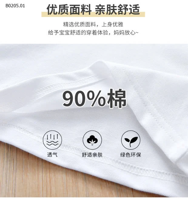 ÁO POLO CHO BÉ GÁI -sỉ 120k