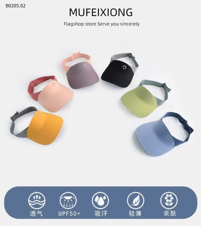 MŨ LƯỠI TRAI NỬA ĐẦU CHO BÉ -sỉ 59k