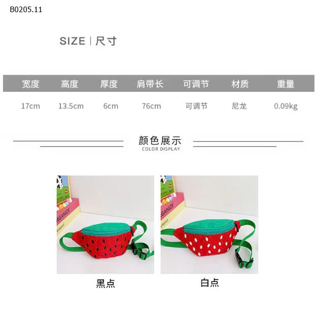 TÚI ĐEO CHÉO DƯA HẤU CUTE1-sỉ 85k