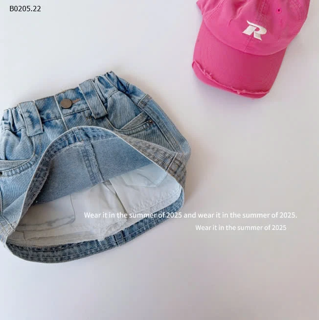 QUẦN SHORT DENIM THÊU CHỮ-sỉ 179k