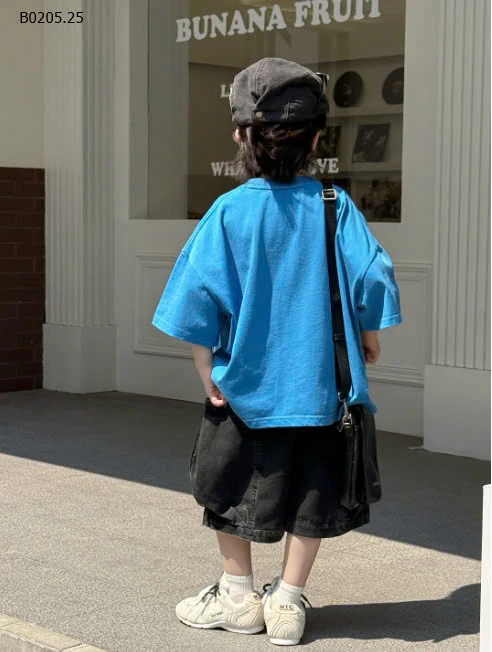 ÁO THUN XANH BOY BEY-sỉ 155k