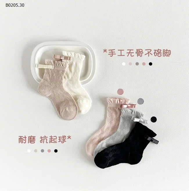 TẤT REN NƠ CHO MẸ VÀ BÉ -sỉ 32k