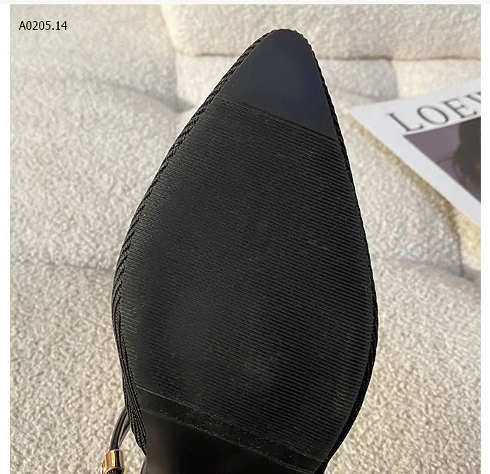 GIÀY CAO GÓT MŨI NHỌN-sỉ 115k