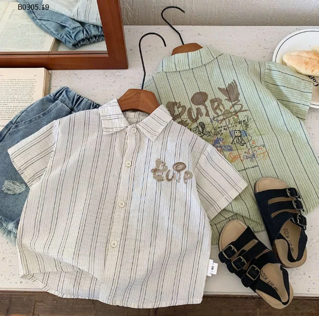 SƠ MI SỌC HĨNH VẼ LƯNG -sỉ 136k