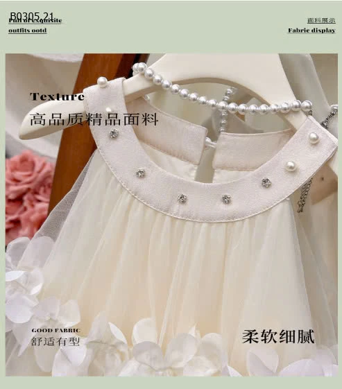 VÁY CÔNG CHÚA BÈO TẦNG HOA-sỉ 255k