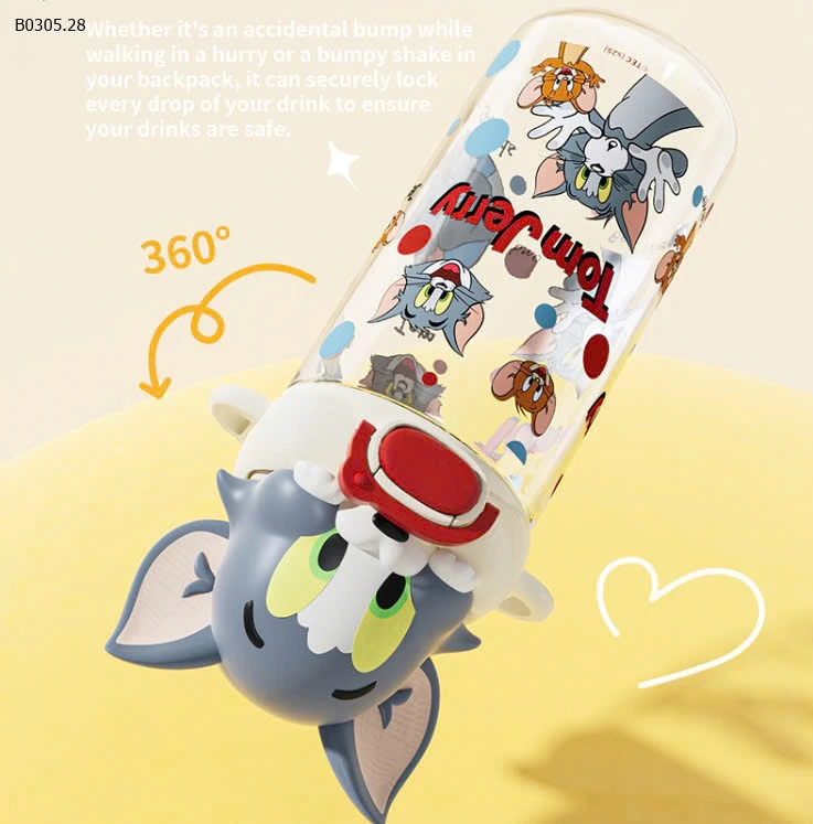 BÌNH NƯỚC TOM VÀ JERRY  -sỉ 120k