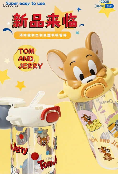 BÌNH NƯỚC TOM VÀ JERRY  -sỉ 120k