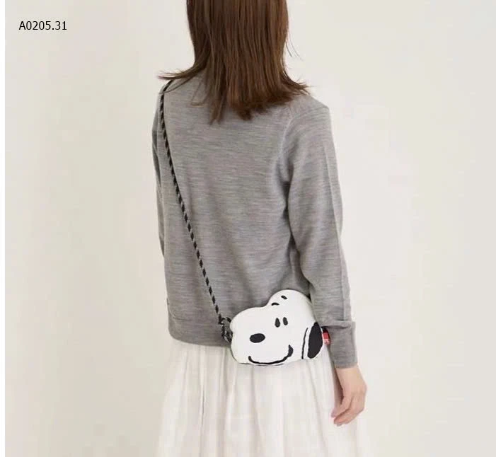 TÚI ĐEO CHÉO SNOOPY-sỉ 104k