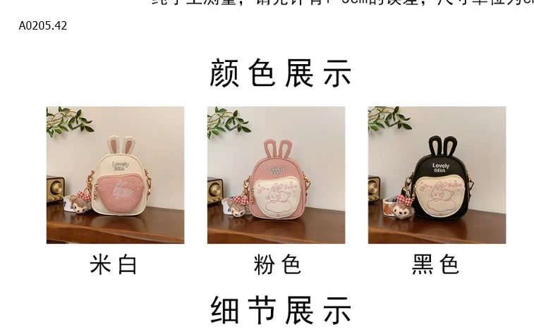 BALO THỎ BEIBAOBAO CHO NỮ-sỉ 226k