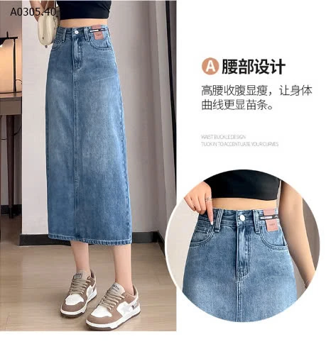 CHÂNN VÁY JEANS -sỉ 140k