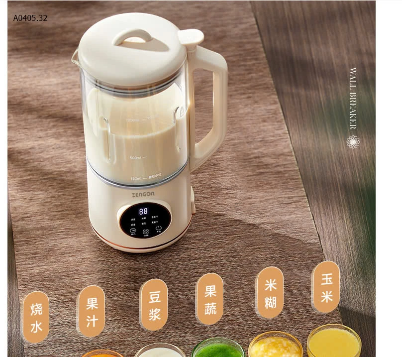 MÁY LÀM SỮA HẠT ZENGON/ ZEMKON-sỉ 380k