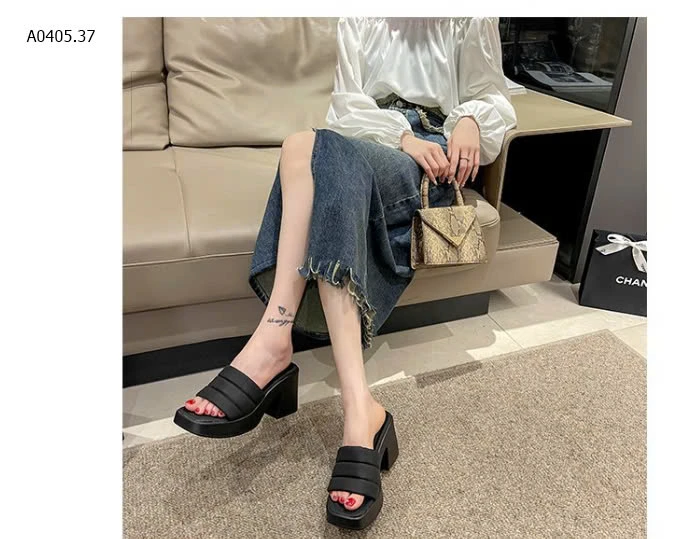 DÉP CAO GÓT MŨI VUÔNG CHO NỮ-sỉ 119k