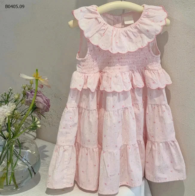 VÁY SÁT NÁCH CỔ BÈO BÉ GÁI CUTE  -sỉ 190k